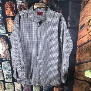 ALFANI fitted  men’s shirt X Large. 17.5